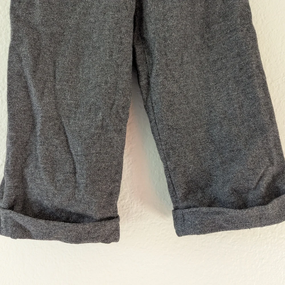 Kids Grey Casual Dress Pants